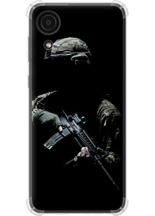 Силикон с усиленными углами чехол 'Защитник v3' для Endorphone Samsung Galaxy A03 Core A032F (258690306)