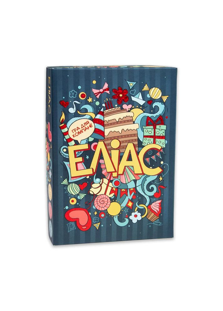 Настільна гра "Еліас" колір різнокольоровий CB-00226823 Strateg (314888650)