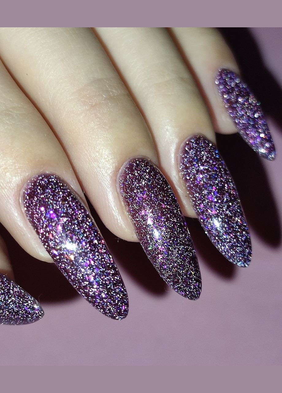 База для ногтей Base Light Potal 03 светоотражающая поталь бордо 12 мл Magic Girl (303635351)