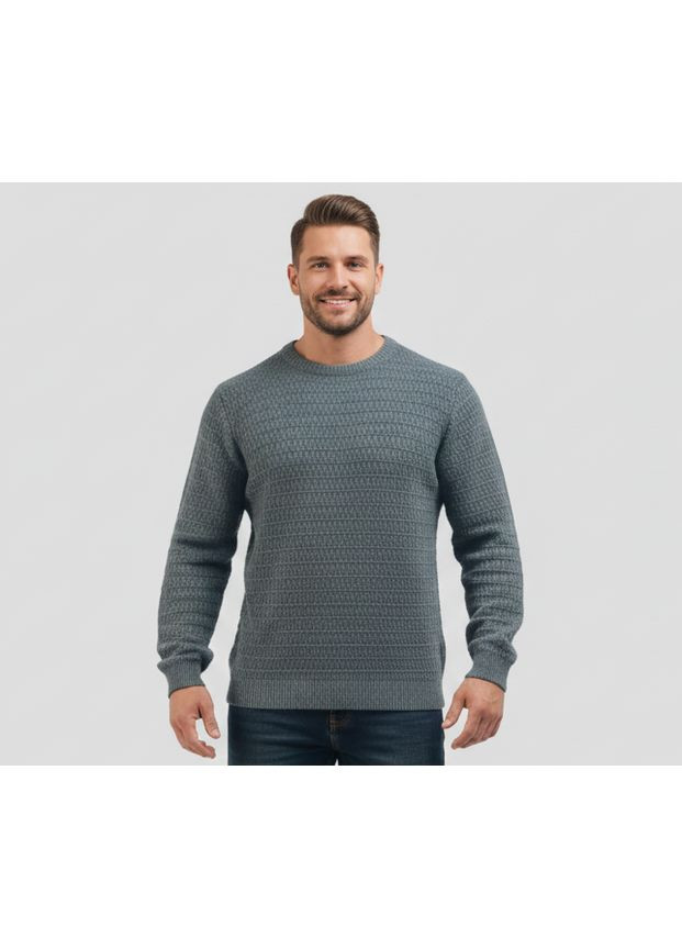 Сірий демісезонний светр чоловічий демісезонний мікс (2535) xxl No Brand