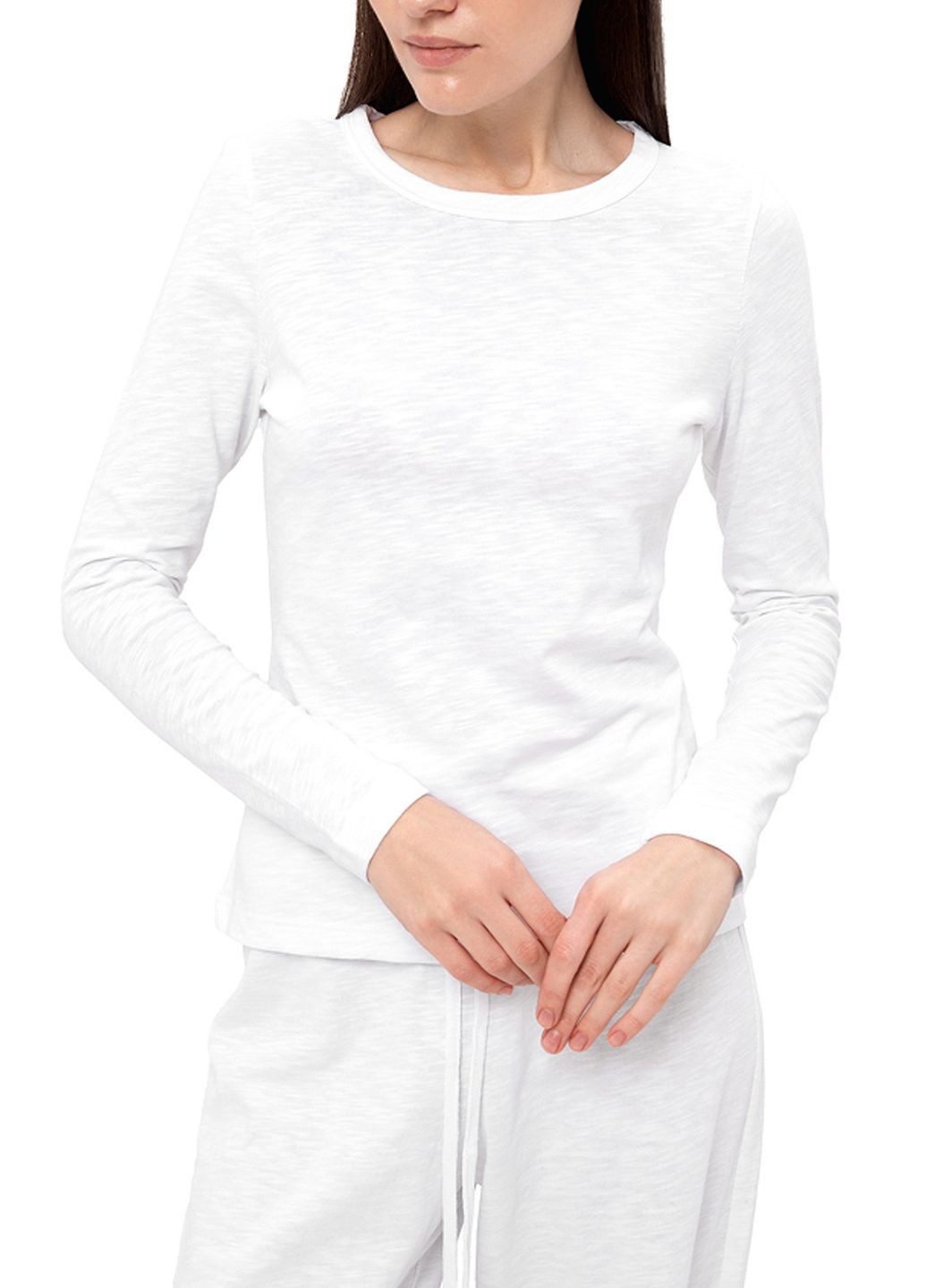 Лонгслів жіночий зі слабованої бавовни LC025l Toscana Luna — 351584034