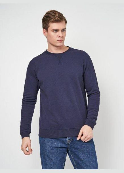 Темно-синий свитшот демисезон,темно-синий, Anerkjendt (301442671)