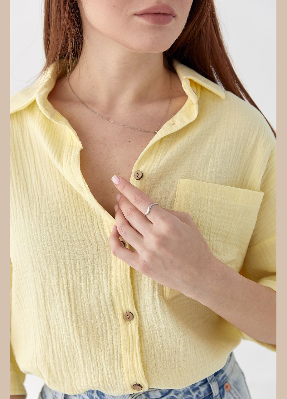 Лайм рубашка Lurex