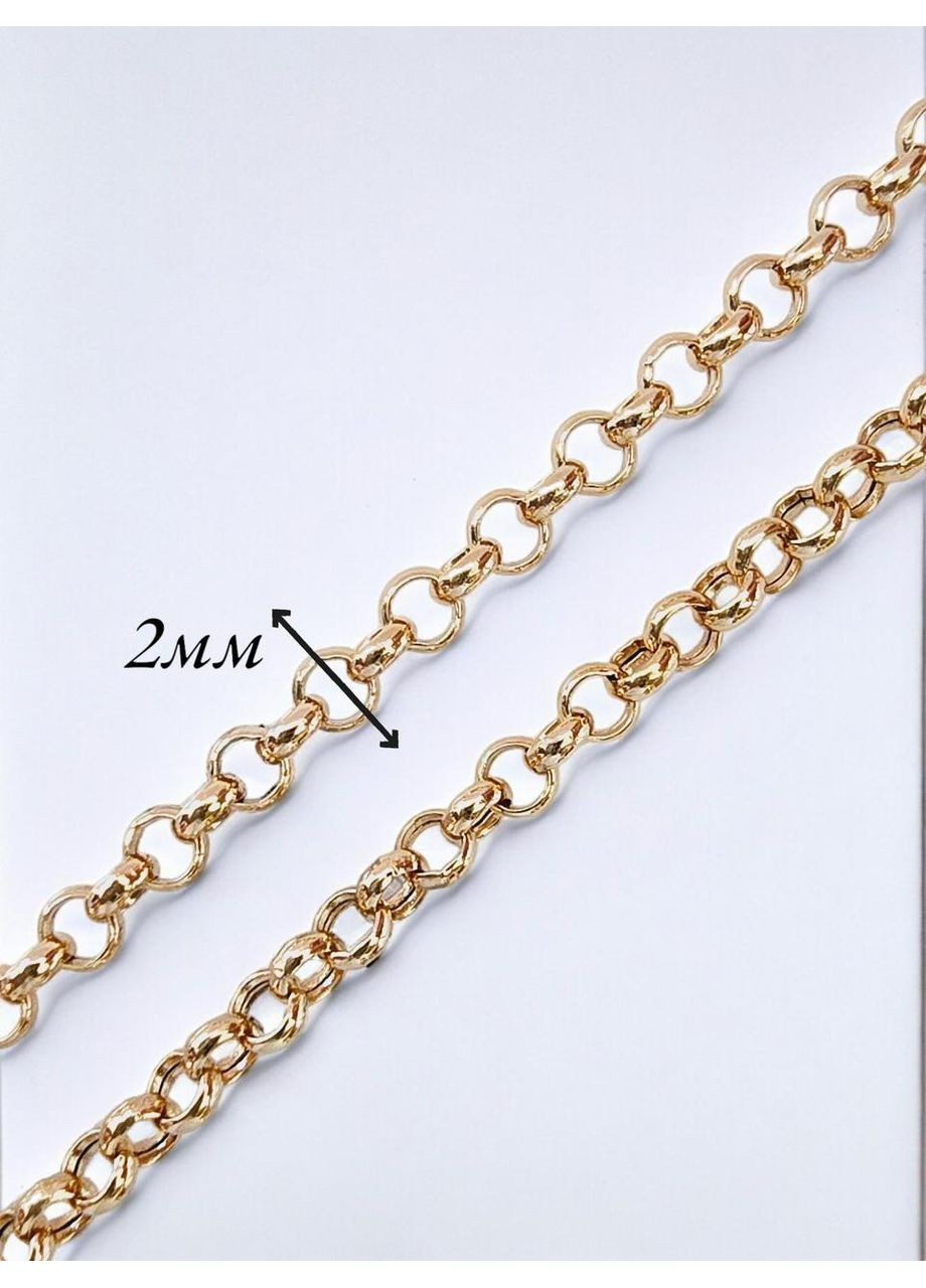 Золотий ланцюг "Ролло" (60см) 300805-1 Столична Ювелірна Фабрика (355795739)