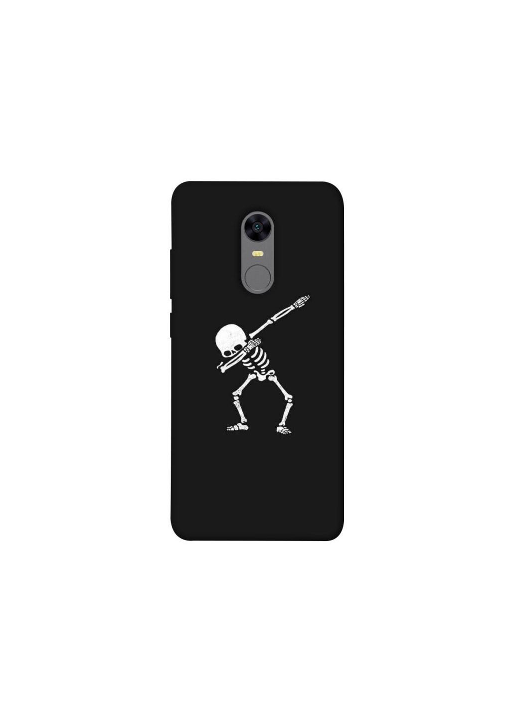 Чехол на Xiaomi Redmi 5 Plus / Redmi Note 5 (Single Camera) Halloween skeleton Frontalka (361333107)