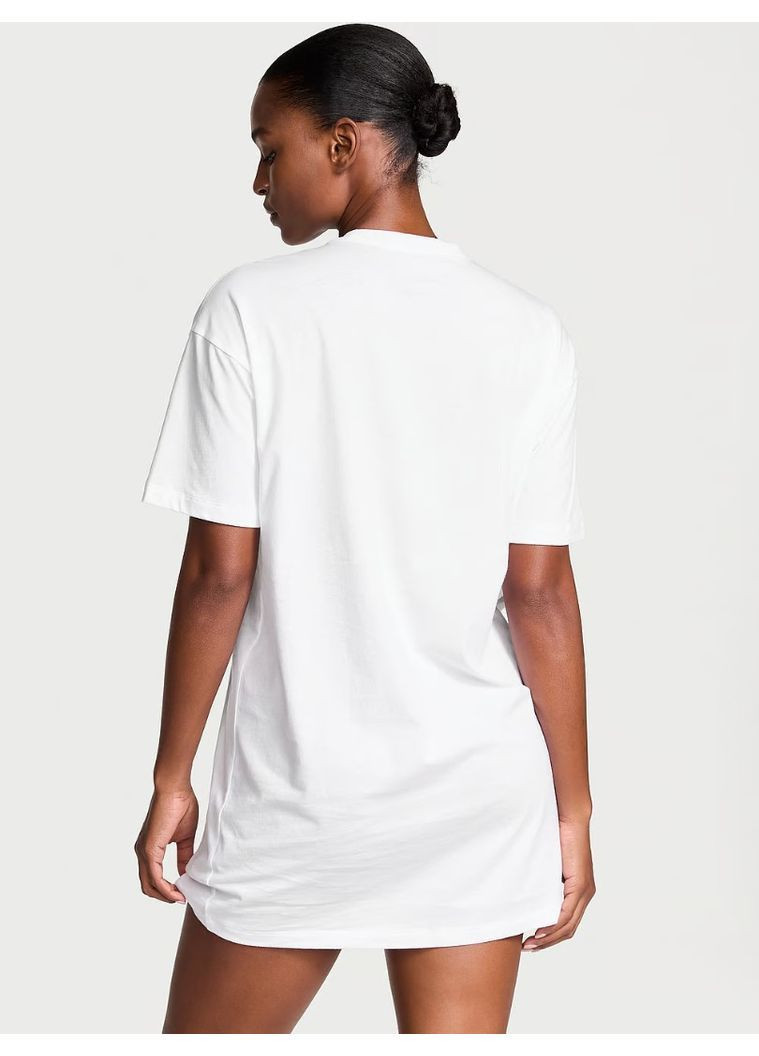 Нічна сорочка 100% Cotton Oversized Sleep Tee Victoria's Secret (368152064)