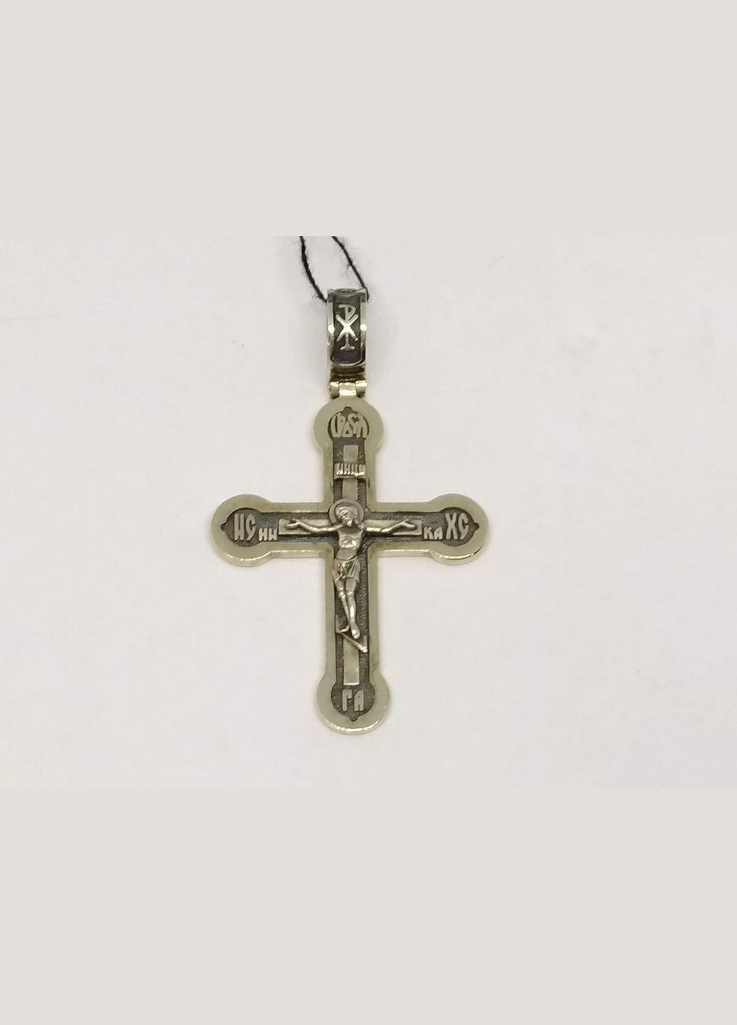 Золотой крестик. Распятие Христа. 11534-ЧБЕЛ Харківська ювелірна фабрика (331885888)
