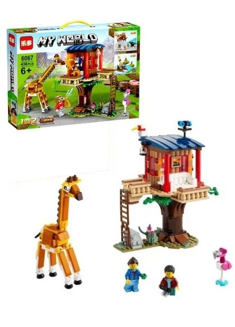 Конструктор Майнкрафт Зоопарк MY WORLD 6067, 438 деталей Karna (388597749)