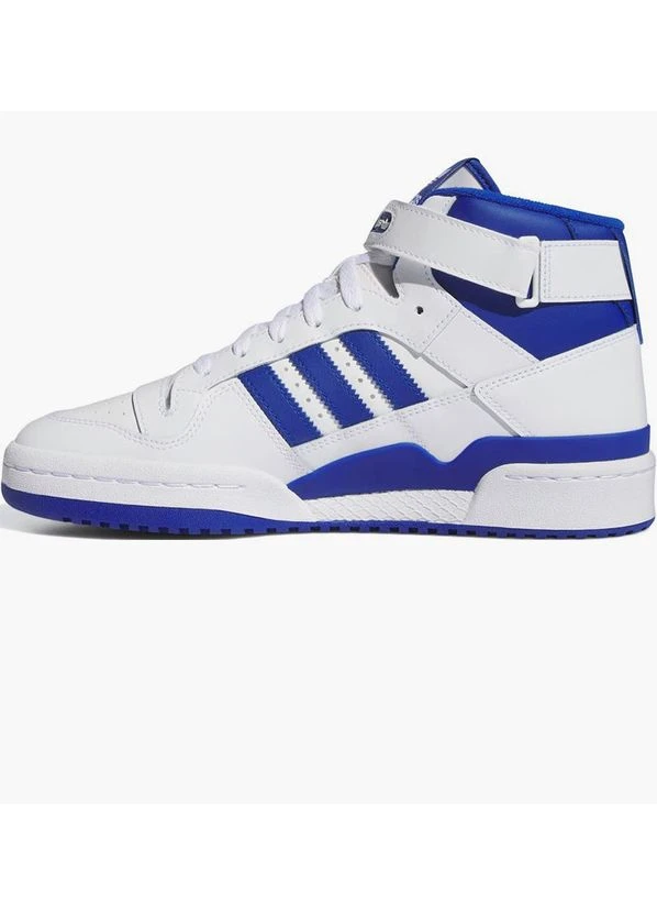 Білі кросівки forum mid shoes white ig3755 демісезон adidas