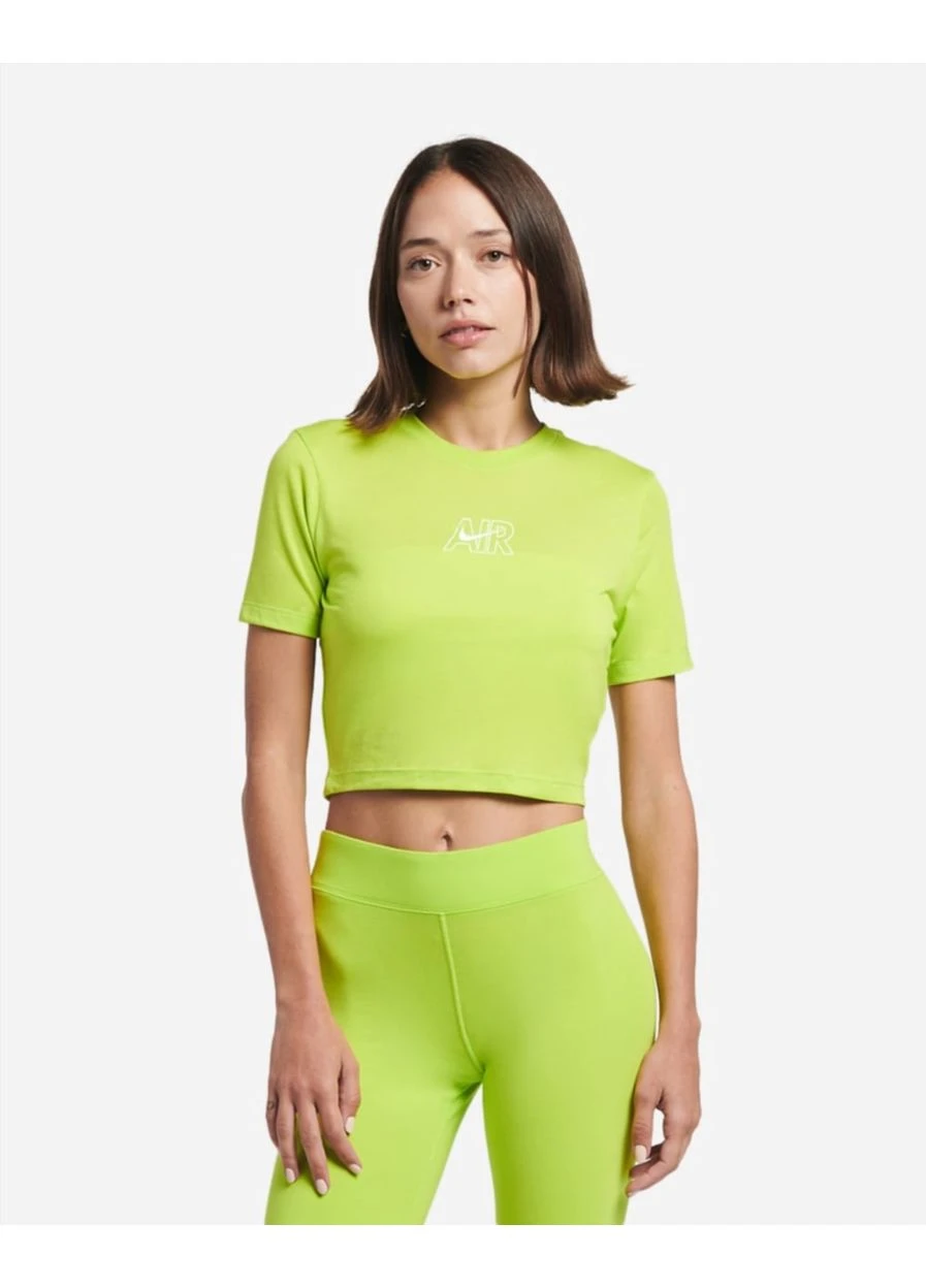Футболка Nsw Air Slim Tee Cropped Green Dn5852-321 Nike - (398012471)