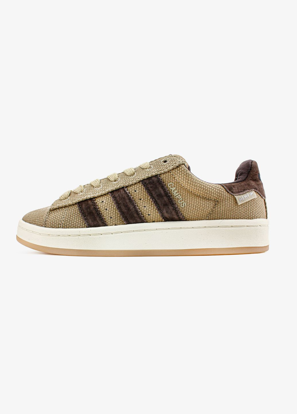Коричневые всесезонные кроссовки мужские и женские adidas campus 00s brown | адидас кампус коричневые No Brand