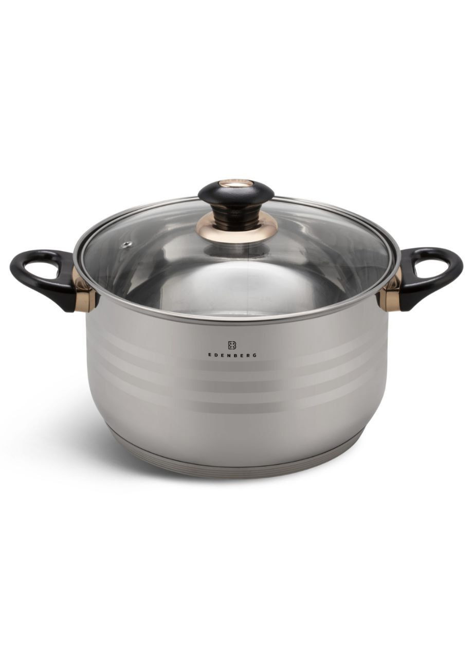 Набор посуды из нержавеющей стали на 12 предметов () Edenberg EB-1141 (299670364)