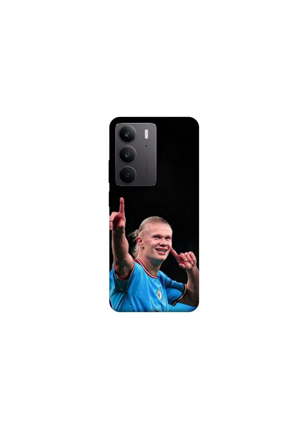 Чехол на Realme C75 Erling Haaland Frontalka (384593358)
