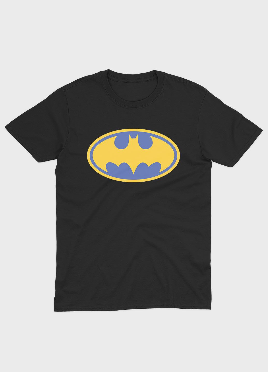 Чорна демісезонна футболка для хлопчика з патріотичним принтом (ts001-2-bl-005-1-061-b) Modno