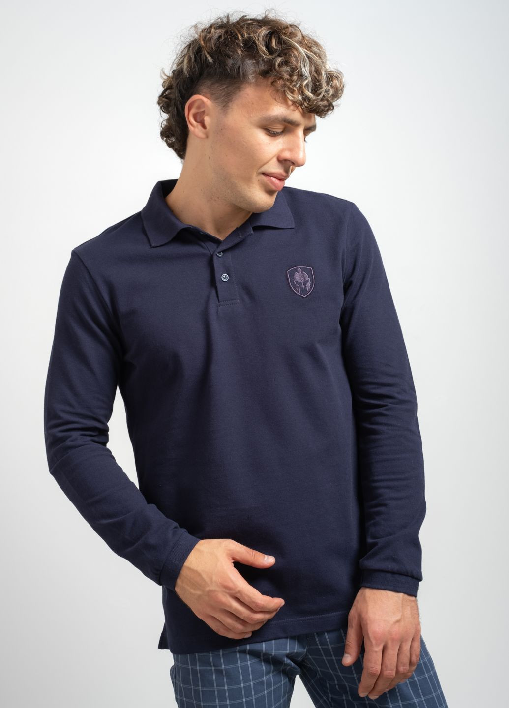 Синя поло чоловіче 344307 Power