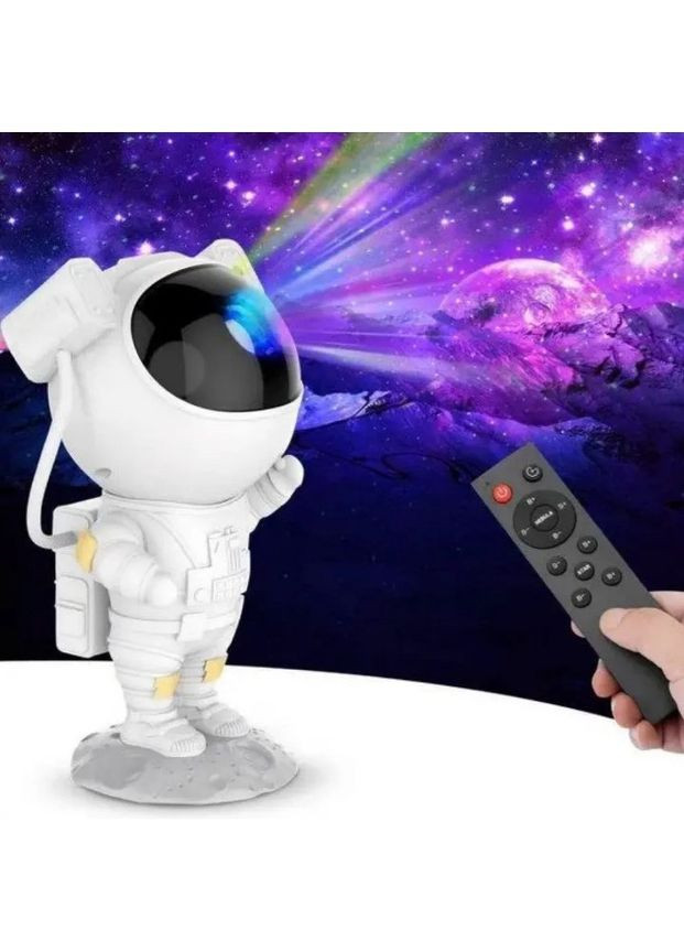 Ночник-проектор звездного неба детский "Астронавт (космонавт)" с пультом No Brand (278769739)