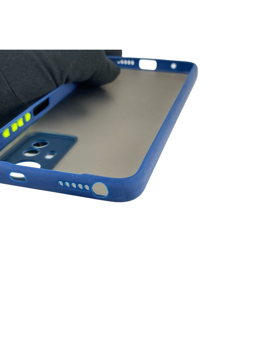 Чехол для телефона Redmi Note 12S 4G с высокими бортами защитой камеры сяоми редми нот 12с темно-синий Xiaomi (366236498)