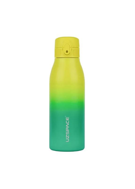Пляшка для води Iron Gradient Waterbottle, жовто-зелена, 600 мл Uzspace (361115537)
