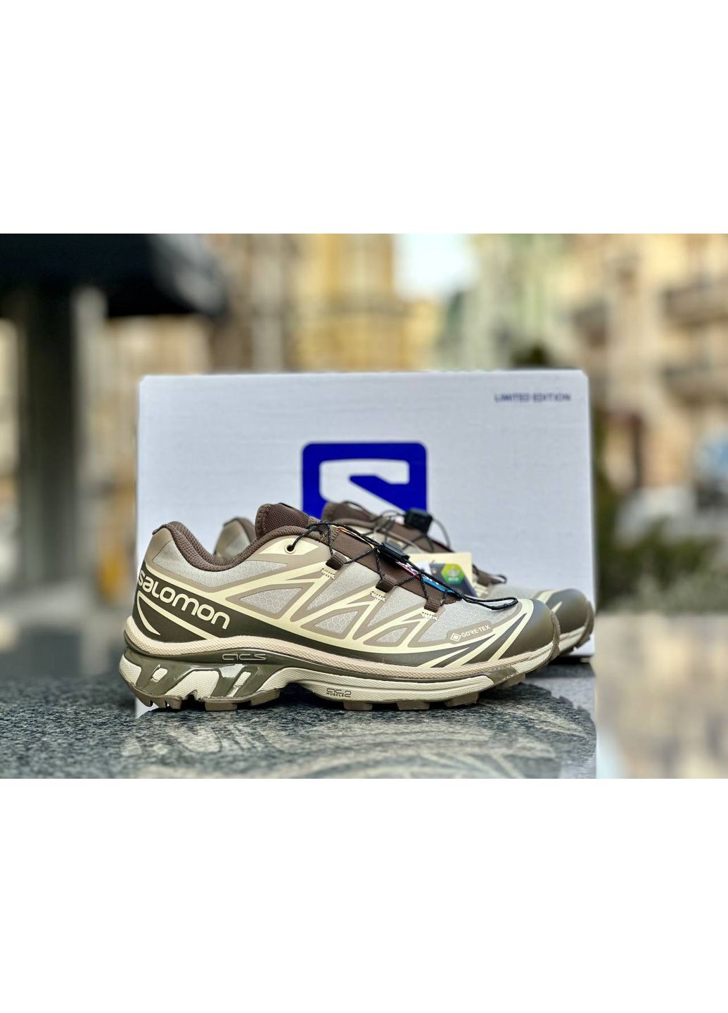 КРОСІВКИ ЖІНОЧІ SALOMON XT-6 BROWN GORE-TEX САЛОМОН XT-6 No Brand комбіновані демісезони (367169619)