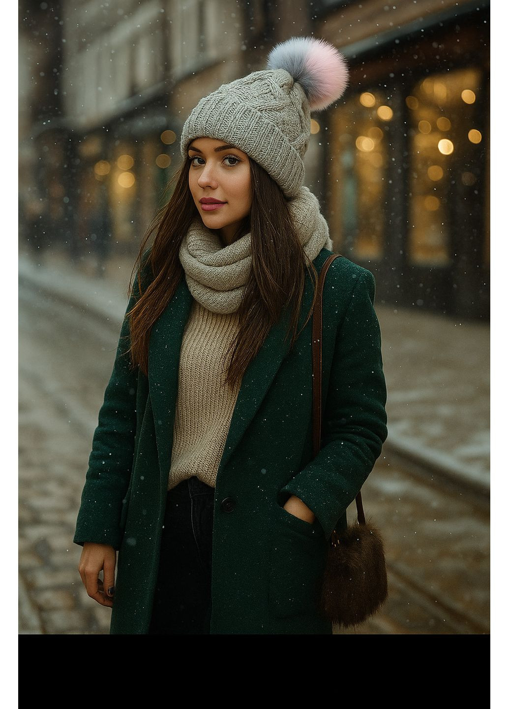 Зимняя женская шапка C&A (362698487)