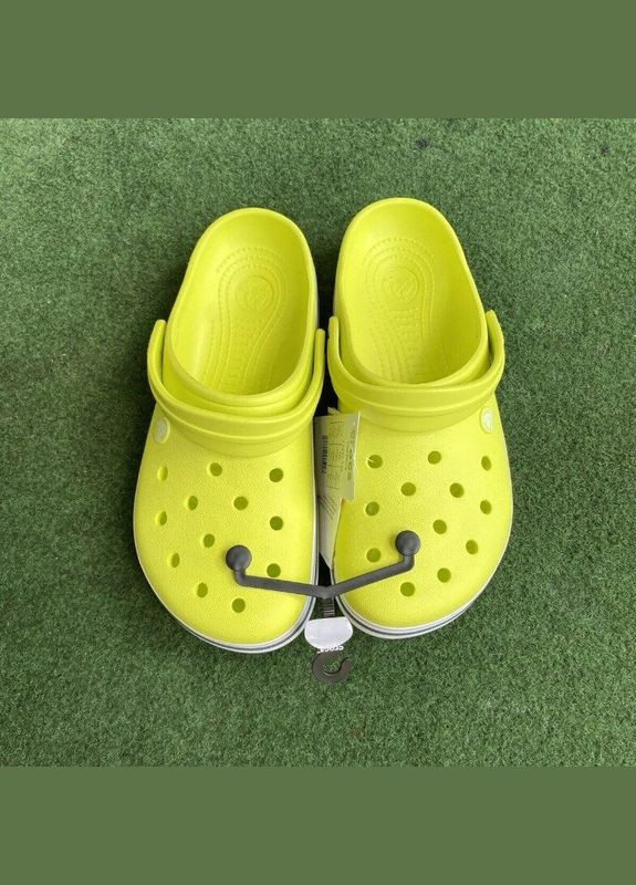 Светло-желтые крокс крокбенд клог clog Crocs