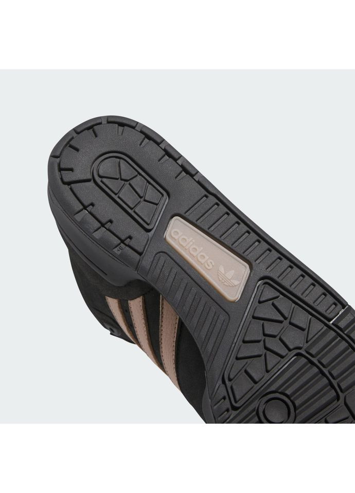 Черные демисезонные кроссовки rivalry mid 001 shoes adidas