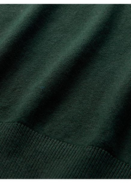 Темно-зеленый демисезонный свитер мужской m, essex green (темно-зеленый) Gap