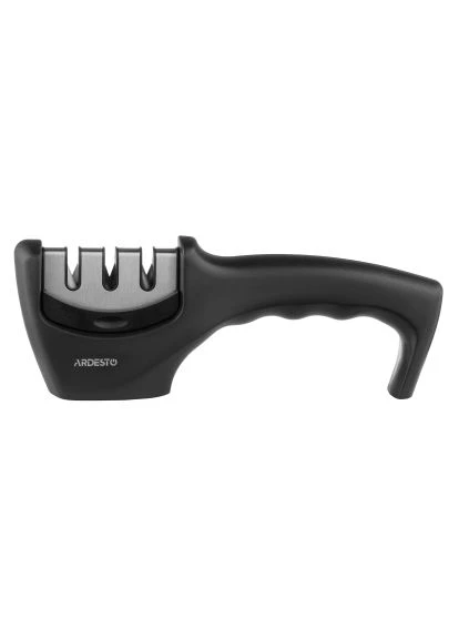 Точилка для ножей Gemini, 20.5x5.5x7.5см, черный (AR1920BS) Ardesto Gemini, 20.5x5.5x7.5см, чорний (401149921)