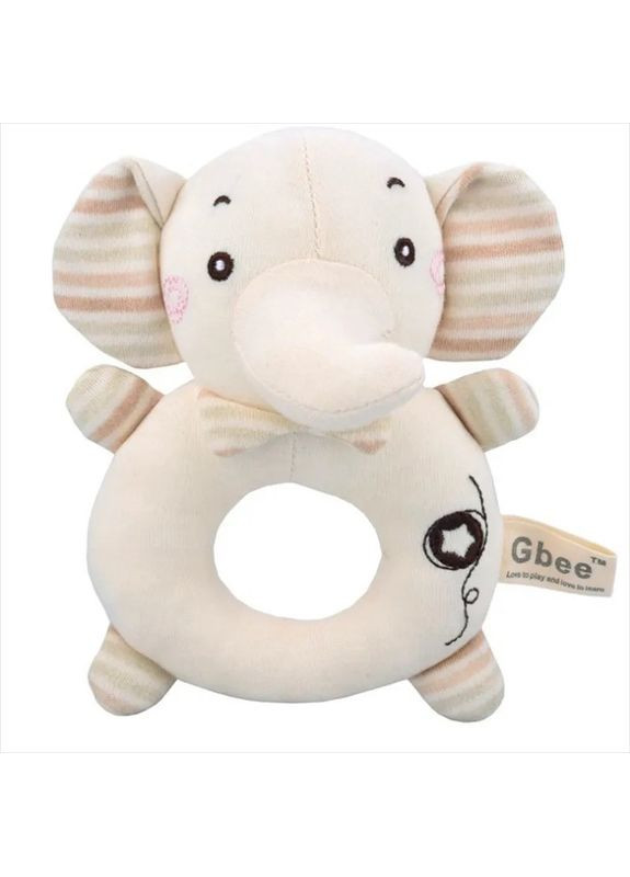 Набір дитячих іграшок-брязкальців Pudcoco Слоники (Color: 9) No Brand (366304273)