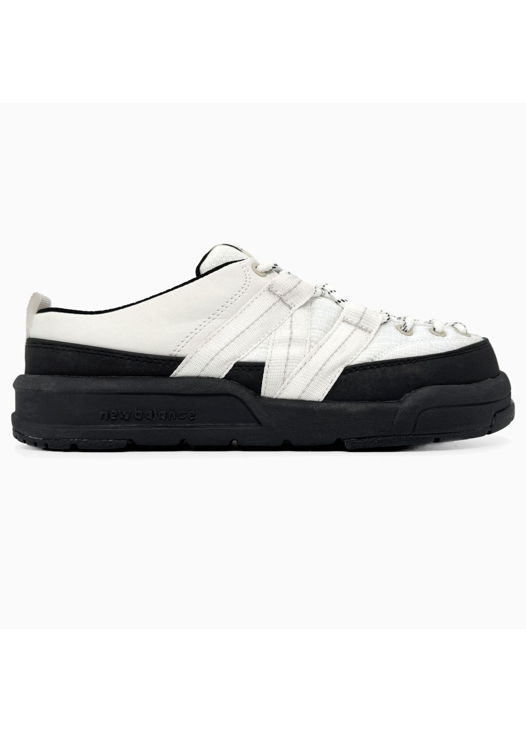 Сірі Осінні кросівки чоловічі new balance crv mule v2 grey / black нью беланс No Brand