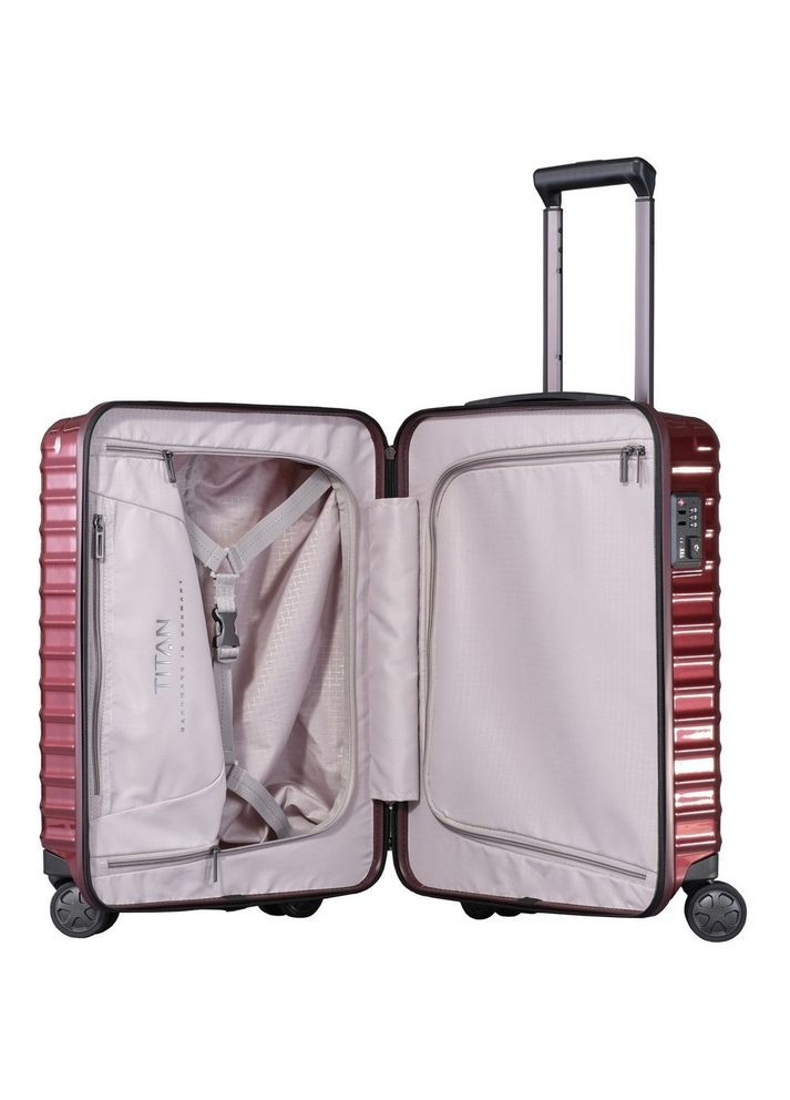 Валіза на 4 колесах Litron Cherry S 44 л Ti700246-10 Titan (316612939)