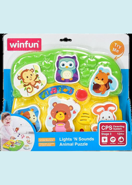 Пазли Win Fun Тварини 0771-NL 24х20 см Winfun (302086866)
