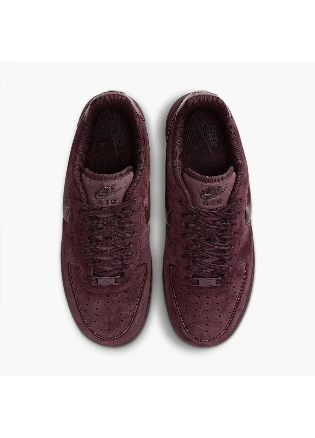Кросівки жіночі Air Force1 Bordo Nike бордові (381378288)