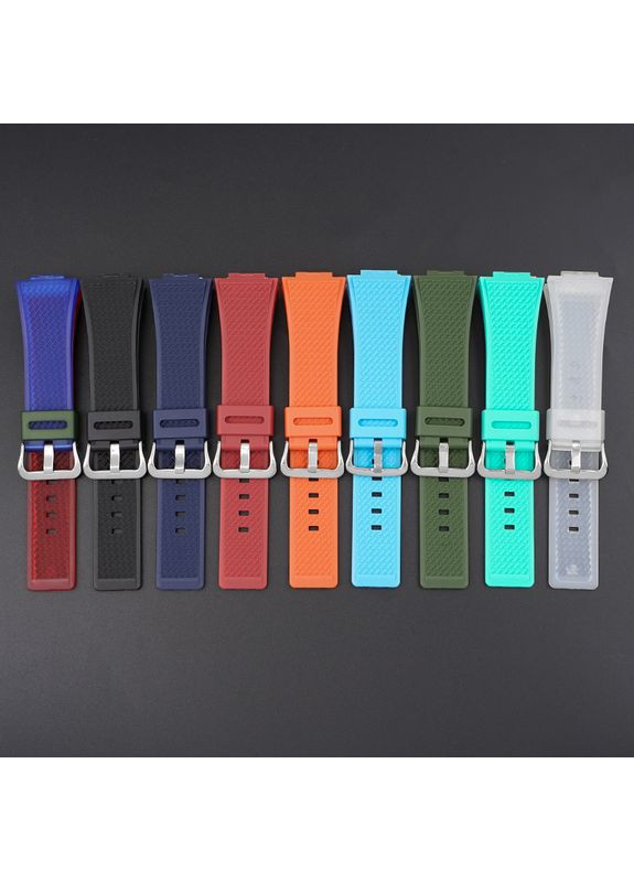 Ремінець для годинника Casio G-Shock червоний полімерний з пряжкою для чоловіків жінок унісекс заміна ременя ProDobro (367267451)