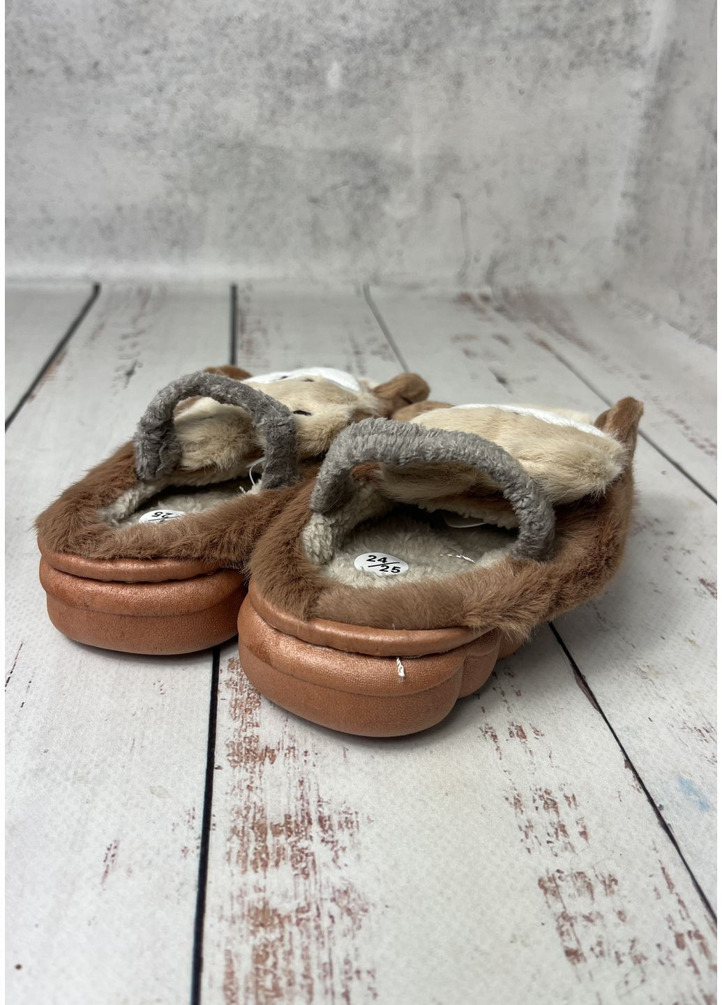 Капці домашні дитячі Fangre Коричневий (1220-1) Elmob (367928842)