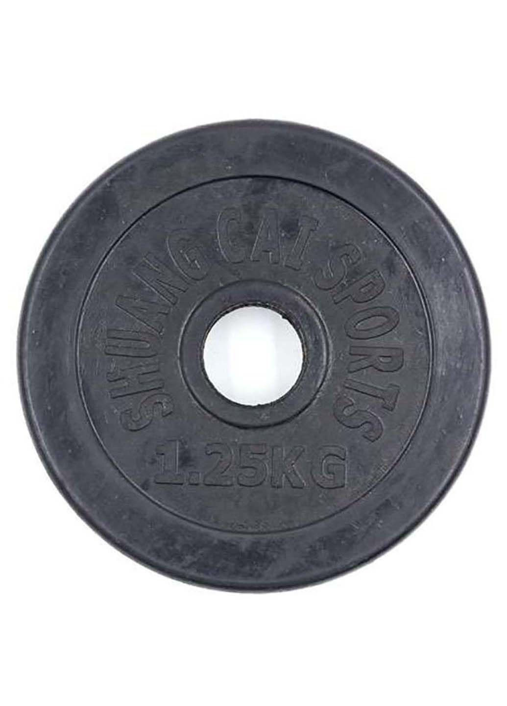 Млинці диски гумові Shuang Cai Sports ТА-1441 1,25 кг FDSO (286043817)