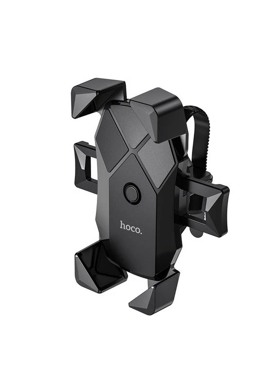 Держатель телефона на руль велосипеда или мотоцикла CA58 Light ride onebutton Black Hoco (301091042)