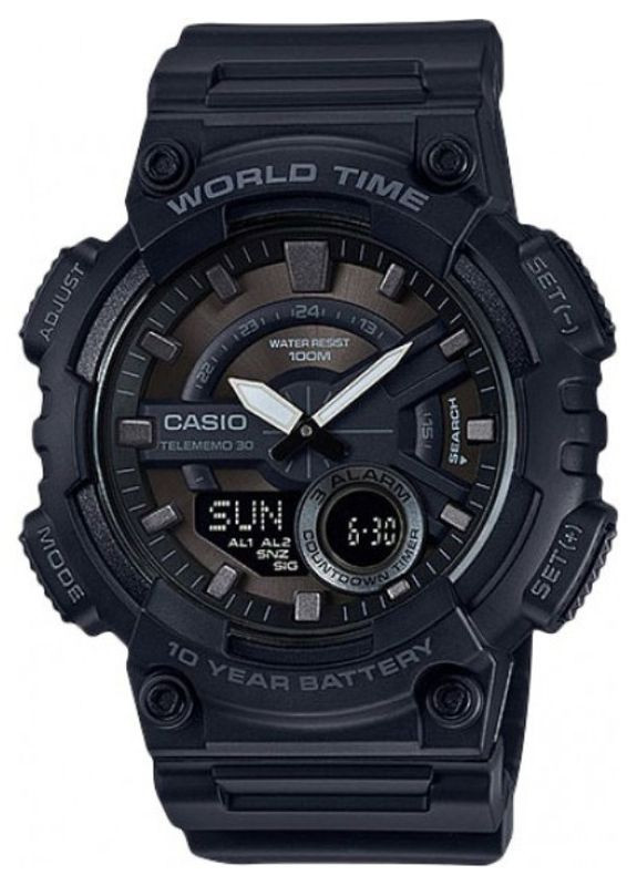 Чоловічі наручні годинники Casio AEQ-110W-1BVDF (322684624)