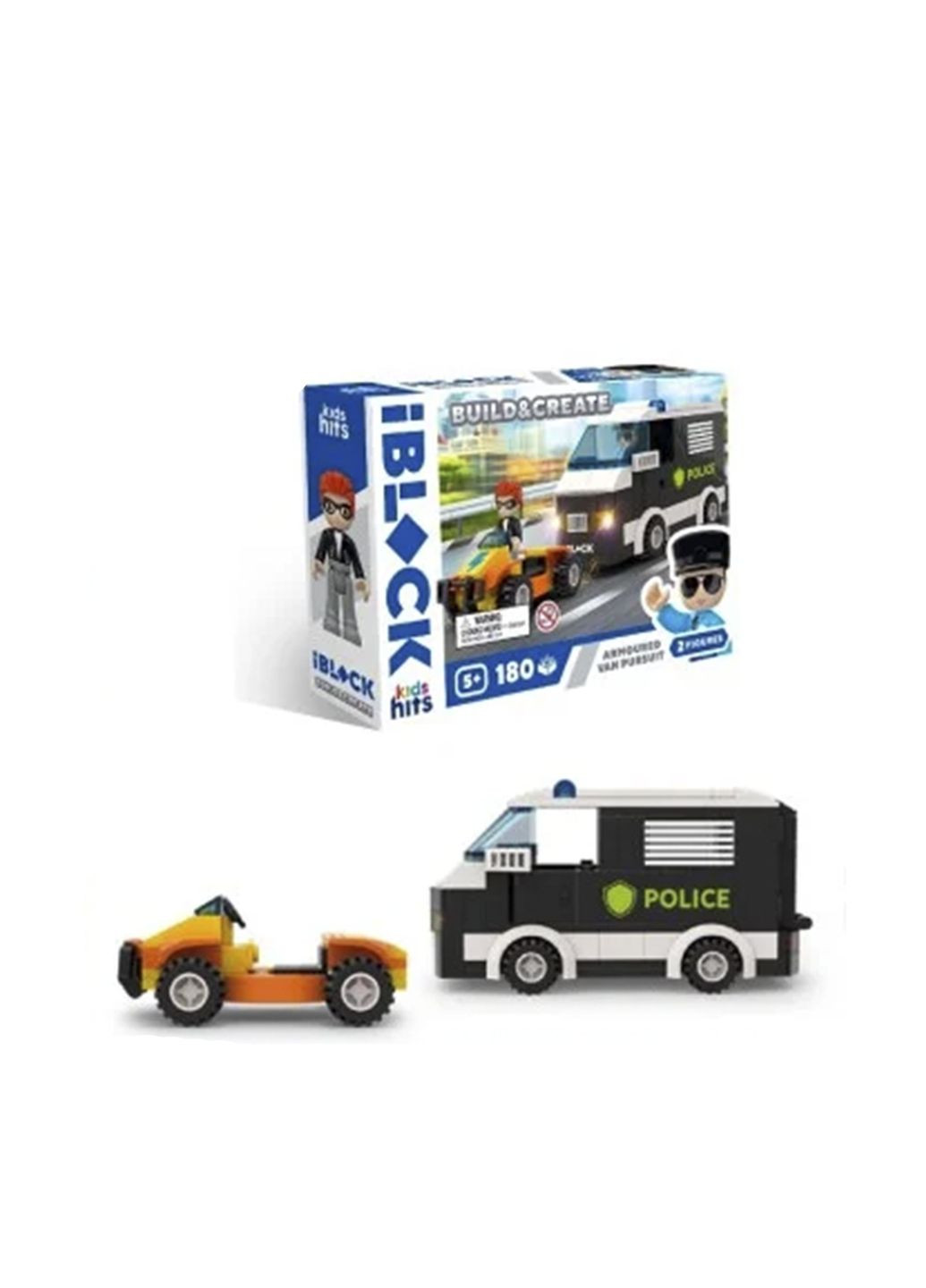 Конструктор Kids hits JUNIOR Armoured Vehicle In Pursuit колір різнокольоровий CB-00265710 Iblock (314892671)