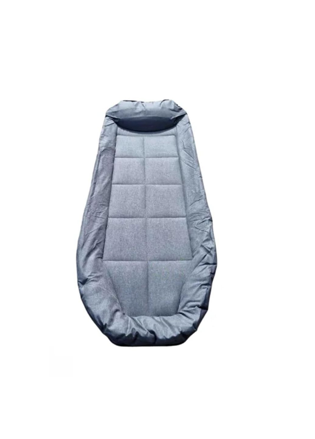 Шезлонг розкладний садовий пляжний 66 см х 200 см синій (2104618499) No Brand (324744522)