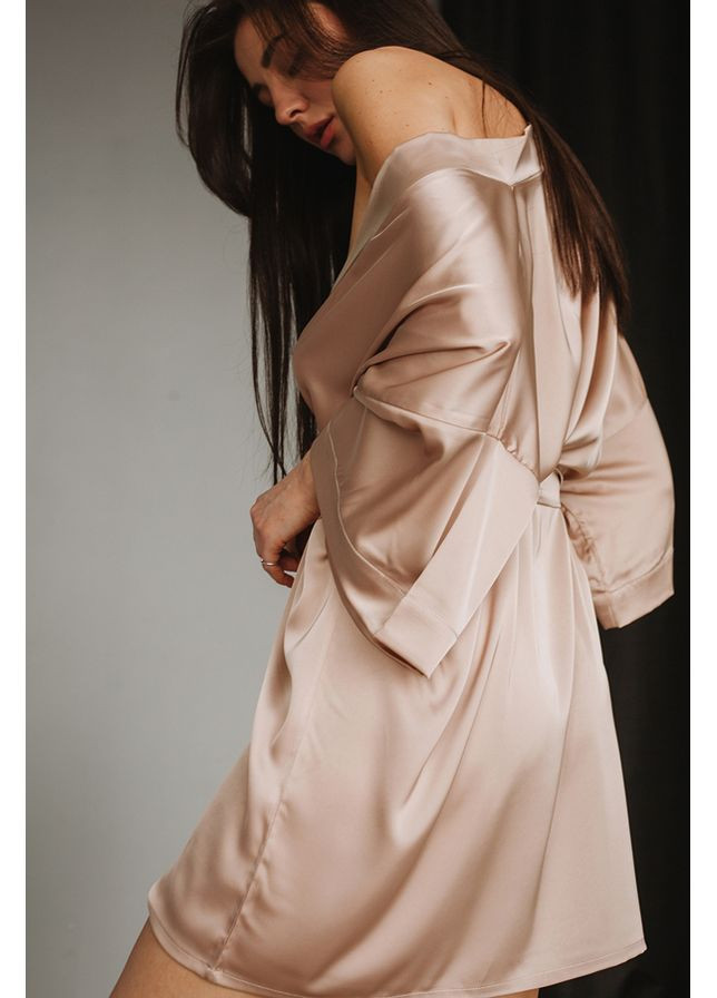 Халат шовковий Nude Forly (188319424)