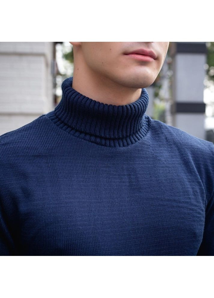 Темно-синій демісезонний светр axelrod темно-синій Pobedov