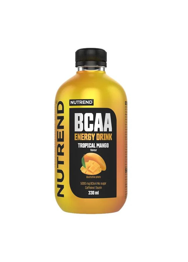 Енергетичний напій BCAA Energy Drink Тропічне манго 330 мл Nutrend (361116701)