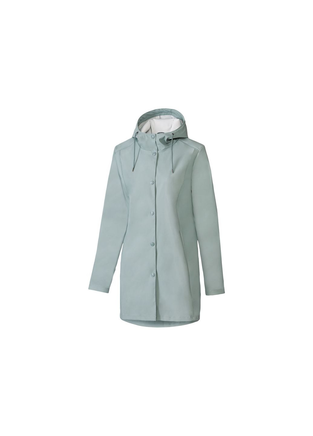 Сіре демісезонне Куртка-дощовик водовідштовхувальна та вітрозахисна для жінки 370670 сірий Crivit