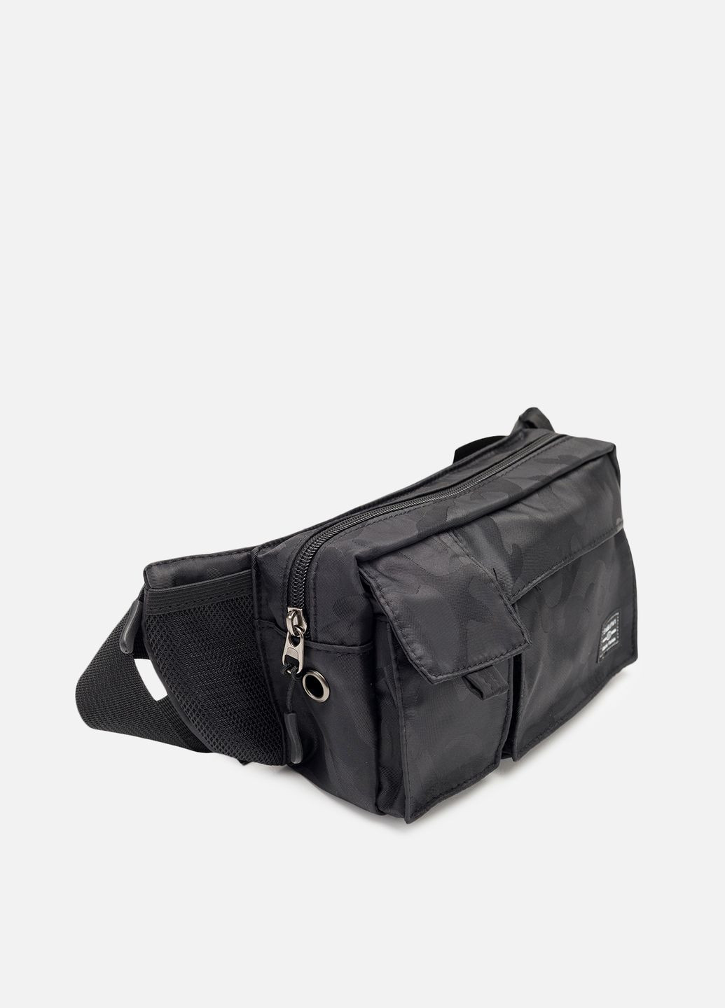 Мужская бананка цвет черный ЦБ-00266872 No Brand (314456054)