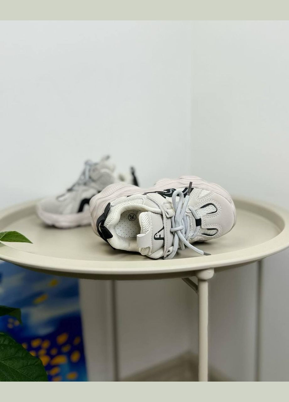 Сірі дитячі кросівки сірі 1286 No Brand