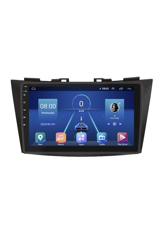 Штатна магнітола для Suzuki Swift IV Рестайлінг 2013-2017г 9" 2/32Gb 4G Wi-Fi GPS Top 5 шт. Lesko (368782906)
