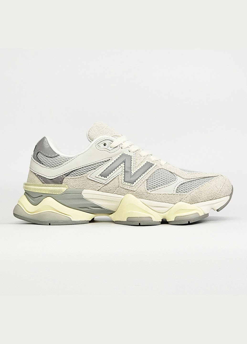 Кроссовки женские и мужские No Brand 9069 x Joe Freshgoods sea salt mindful grey | Нью Беланс 9060 серые демисезоны (316504436)