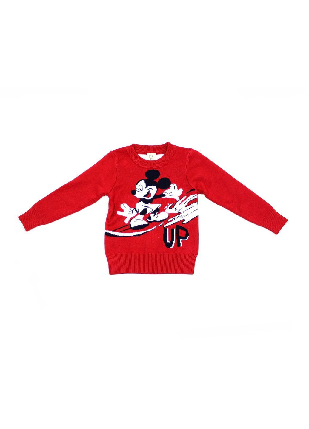 Червоний светр для хлопчика BYM