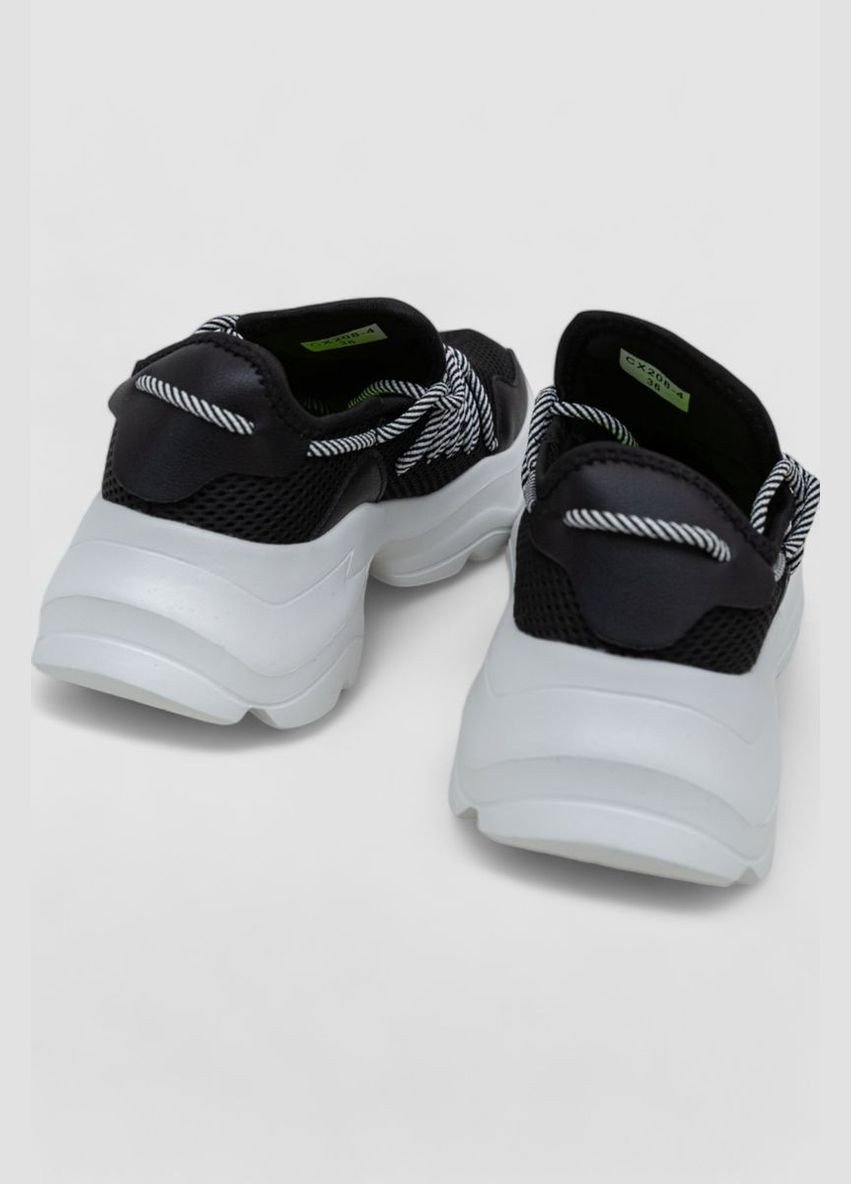 Чорно-білі кросівки жіночі Fashion 248RCX208